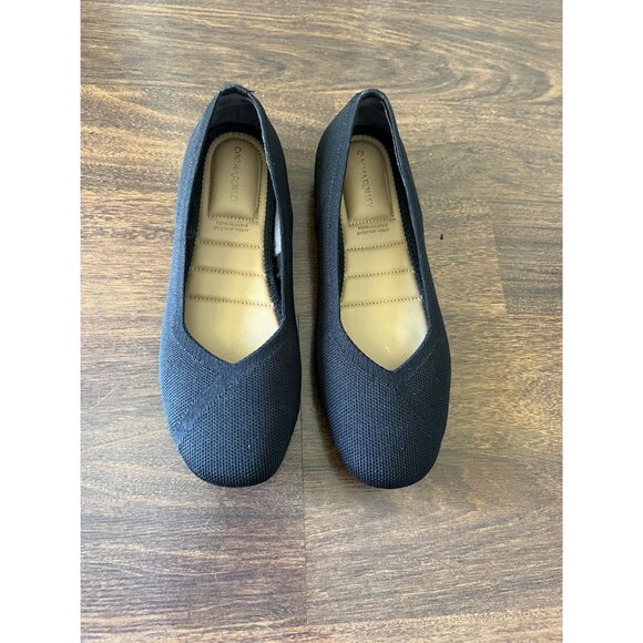Cynthia Rowley Black Flats Size 8.5 Comfort Cushioned Slip On Work Shoes - Picture 7 of 7